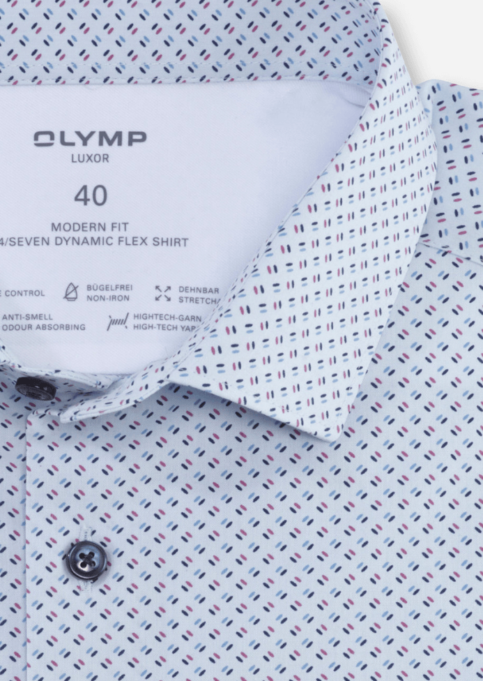 Chemise OLYMP bleue - Georgespaul