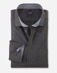 Chemise OLYMP grise pour homme | Georgespaul      