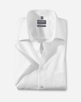 Chemise OLYMP manches courtes blanche - Georgespaul