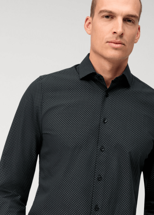 Chemise OLYMP noire - Georgespaul