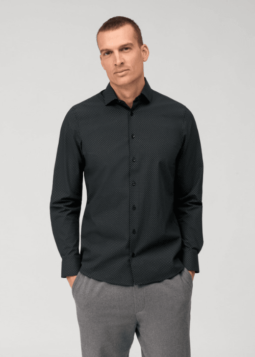 Chemise OLYMP noire - Georgespaul