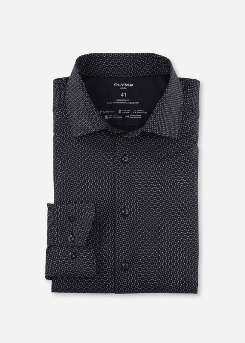 Chemise OLYMP noire - Georgespaul