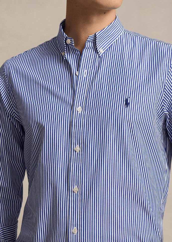 Chemise Ralph Lauren bleue - Georgespaul