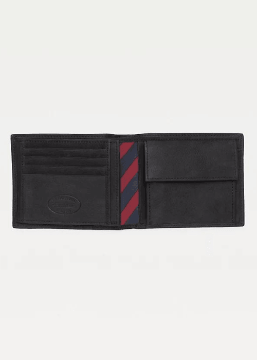 Portefeuille Tommy Hilfiger noir - Georgespaul