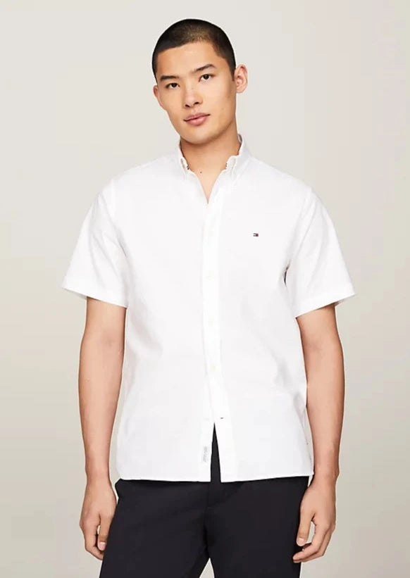 Chemise Tommy Hilfiger blanche | Georgespaul