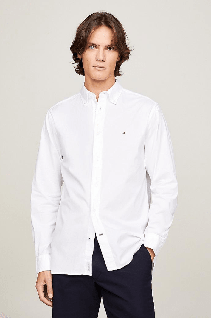 Chemise Tommy Hilfiger blanche - Georgespaul