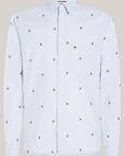 Chemise Tommy Hilfiger bleue - Georgespaul