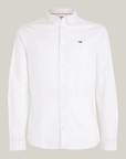 Chemise Tommy Jeans blanche - Georgespaul