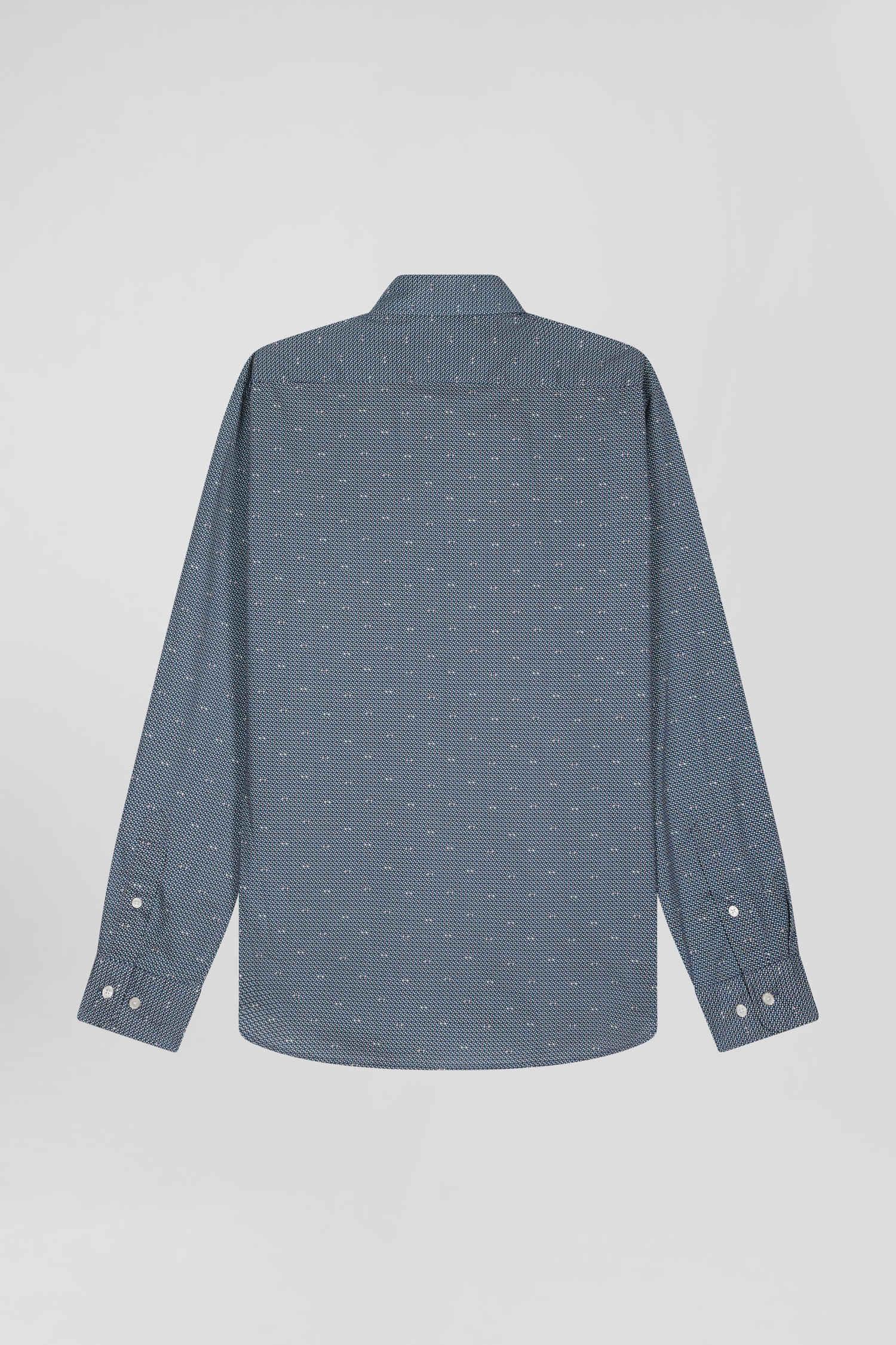 Chemise à motifs Eden Park marine - Georgespaul