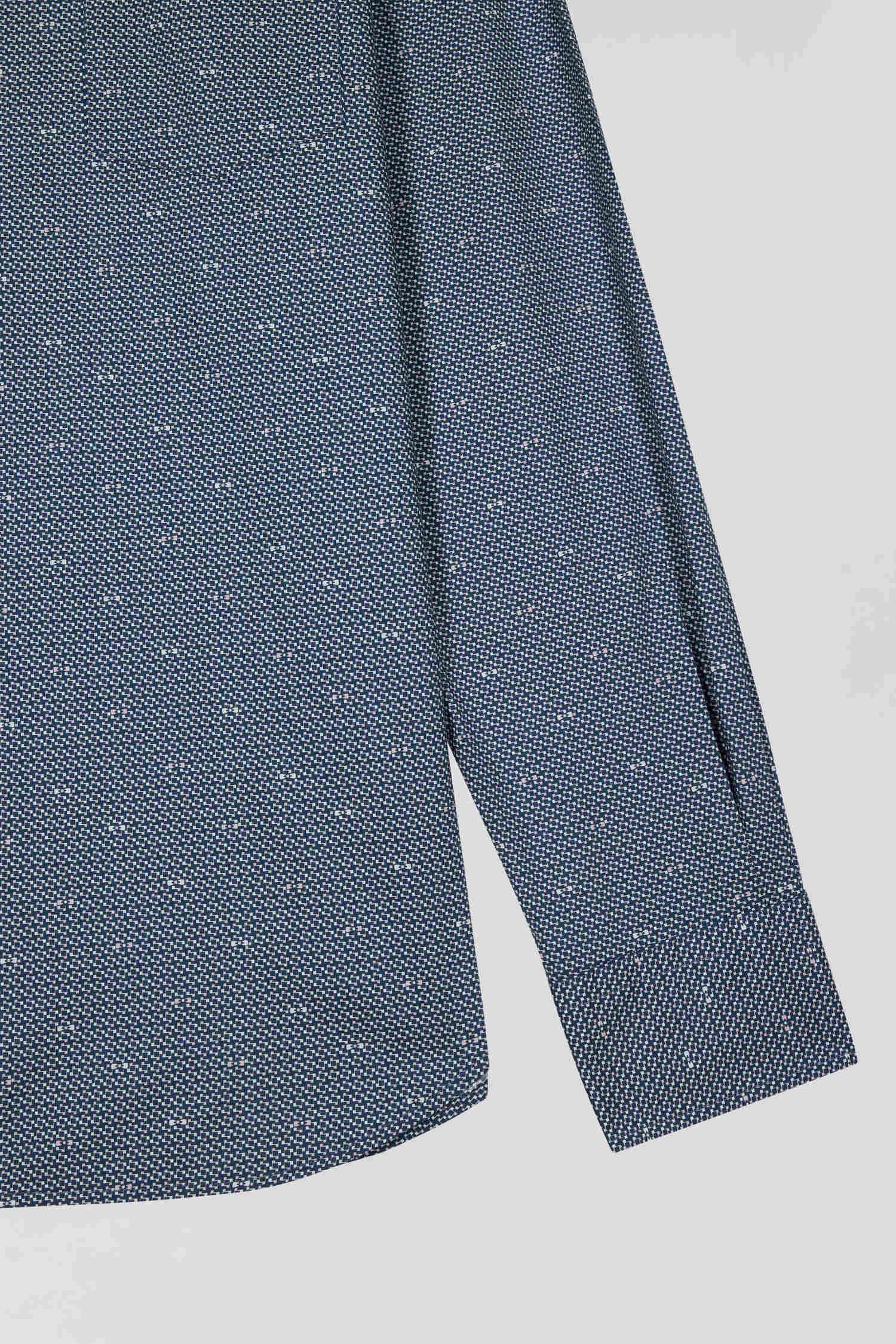 Chemise à motifs Eden Park marine - Georgespaul