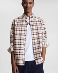 Chemise à carreaux Tommy Hilfiger en coton bio - Georgespaul