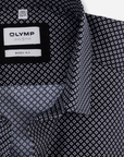 Chemise à motifs OLYMP marine - Georgespaul