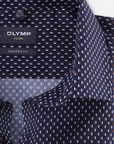 Chemise à motifs OLYMP marine