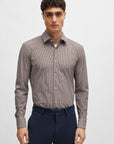 Chemise BOSS beige - Georgespaul