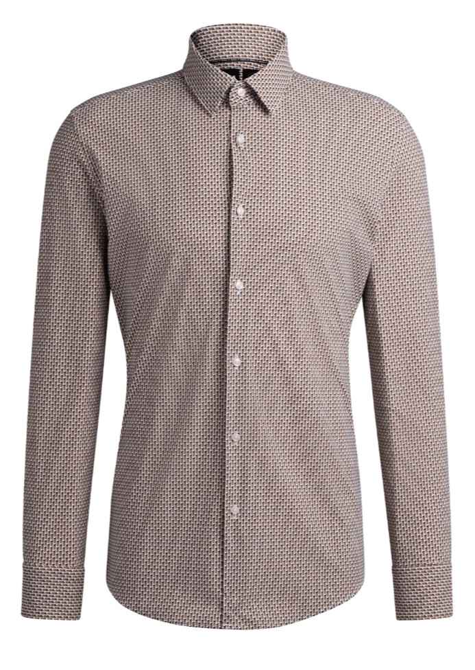 Chemise BOSS beige - Georgespaul