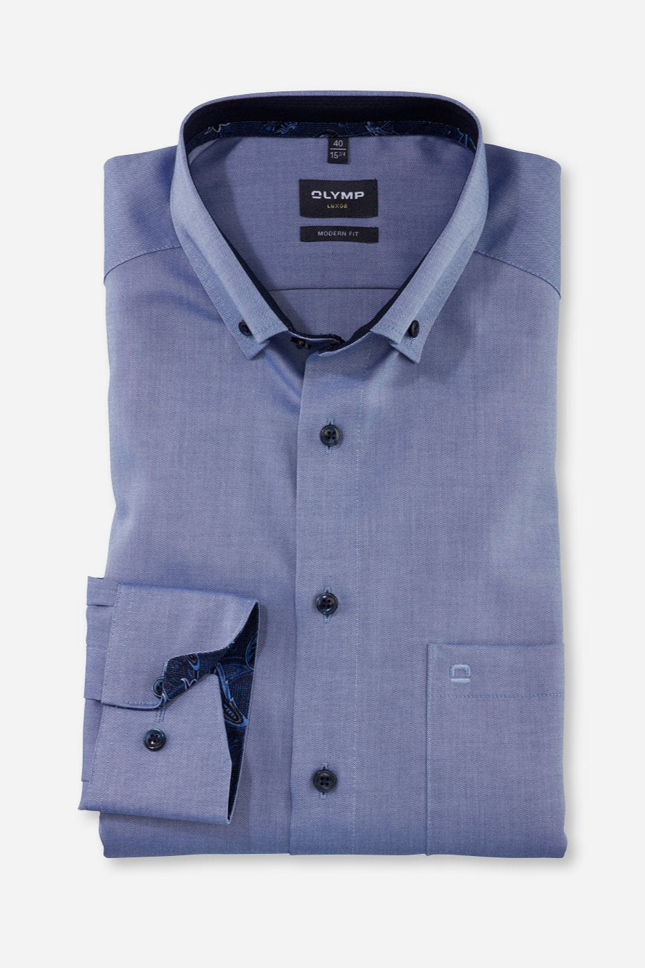 Chemise OLYMP bleue - Georgespaul