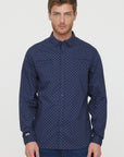 Chemise à motifs Lee Cooper marine - Georgespaul