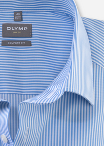 Chemise à rayures OLYMP bleue