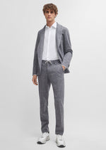 Afbeelding in Gallery-weergave laden, Chemise homme BOSS ajustée blanche stretch | Georgespaul
