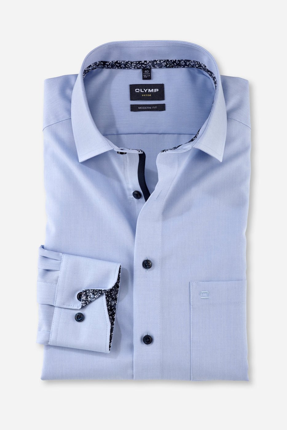 Chemise OLYMP bleue - Georgespaul