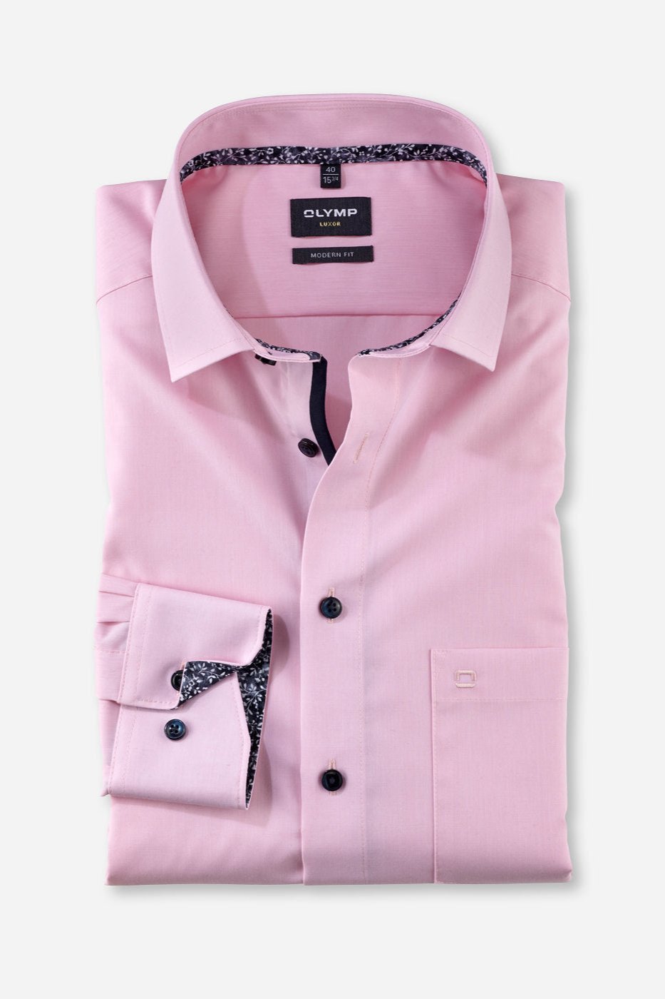 Chemise OLYMP rose - Georgespaul