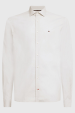 Charger l&#39;image dans la galerie, Chemise homme Tommy Hilfiger ajustée blanche stretch | Georgespaul
