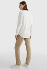 Laden Sie das Bild in den Galerie-Viewer, Chemise homme Tommy Hilfiger ajustée blanche stretch | Georgespaul

