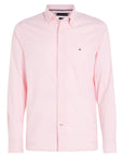 Chemise Tommy Hilfiger rose en coton bio stretch - Georgespaul