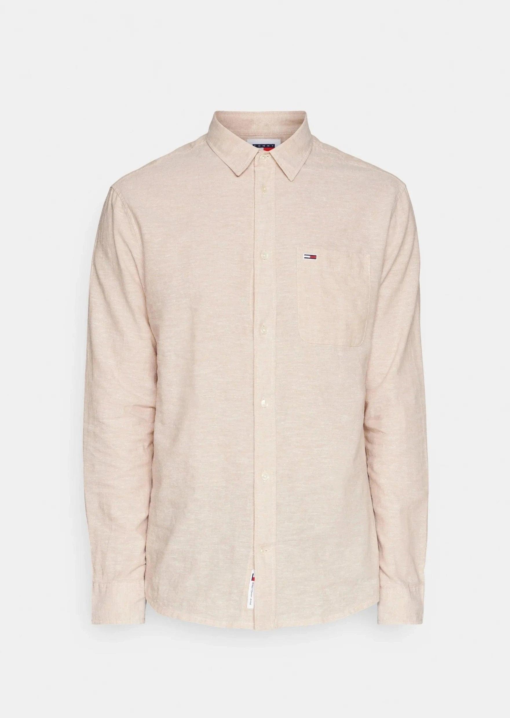 Chemise Tommy Jeans beige - Georgespaul