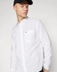 Chemise Tommy Jeans blanche - Georgespaul