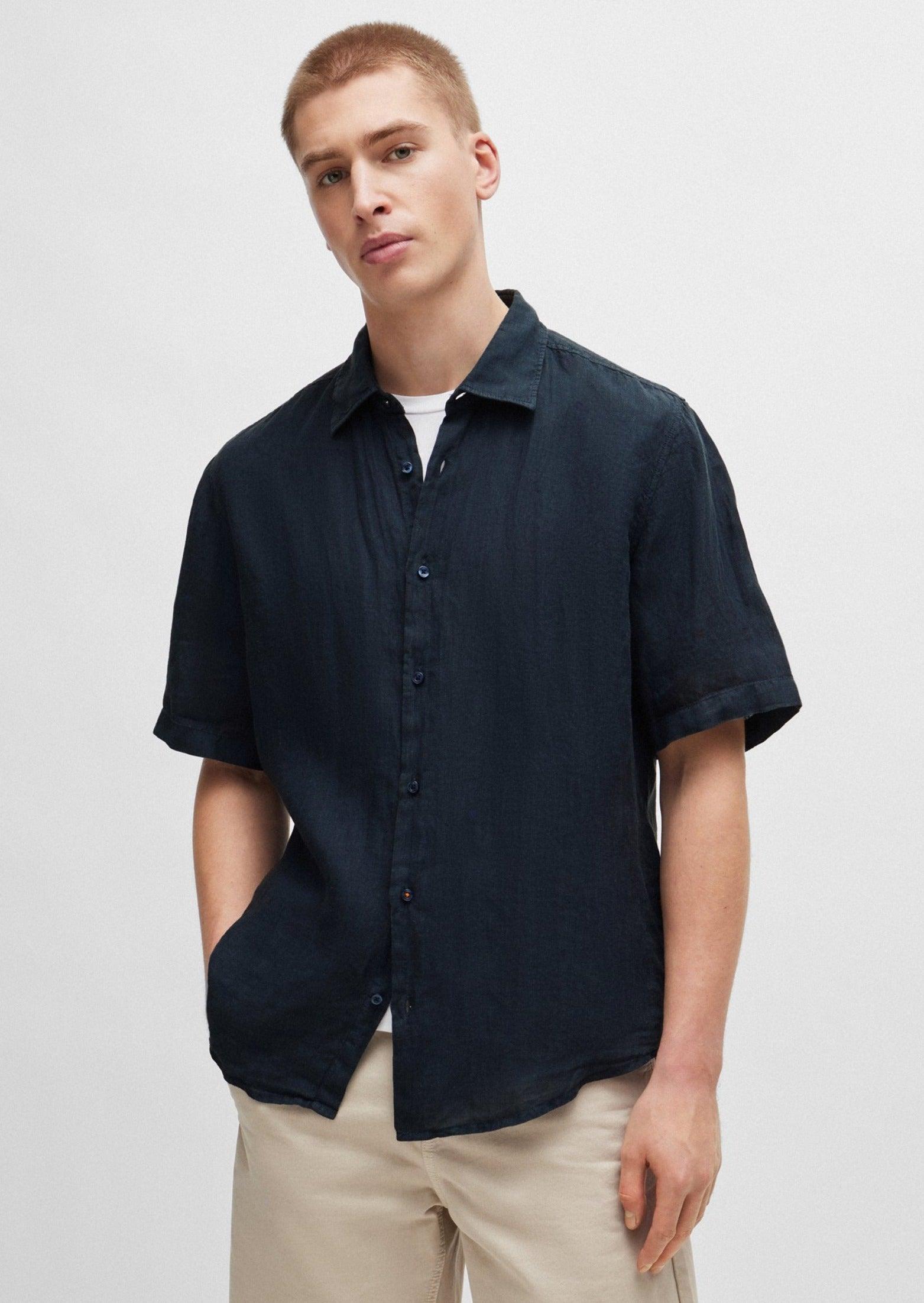 Chemise BOSS marine - Georgespaul