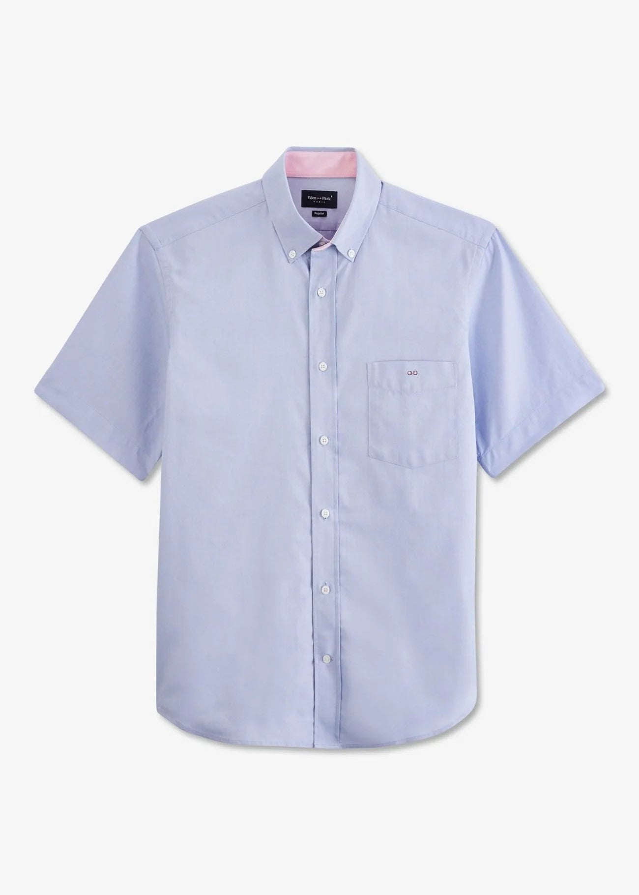 Chemise manches courtes Eden Park bleue | Georgespaul