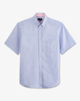 Chemise manches courtes Eden Park bleue | Georgespaul