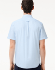 Chemise manches courtes Lacoste bleue - Georgespaul