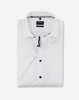 Chemise manches courtes OLYMP blanche - Georgespaul