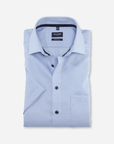 Chemise manches courtes OLYMP bleue - Georgespaul