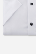 Charger l&#39;image dans la galerie, Chemise manches courtes OLYMP droite blanche
