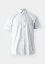 Afbeelding in Gallery-weergave laden, Chemise manches courtes Tommy Hilfiger blanche | Georgespaul
