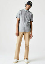 Afbeelding in Gallery-weergave laden, Chemise manches courtes Lacoste marine pour homme I Georgespaul

