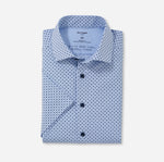 Charger l&#39;image dans la galerie, Chemise manches courtes OLYMP droite en coton pour homme I Georgespaul
