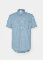 Afbeelding in Gallery-weergave laden, Chemise manches courtes homme Tommy Jeans en denim | Georgespaul
