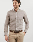 Chemise Eden Park beige - Georgespaul