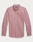 Chemise vichy Ralph Lauren bordeaux - Georgespaul