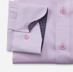 Afbeelding in Gallery-weergave laden, Chemise unie Luxor OLYMP droite rose en coton pour homme I Georgespaul
