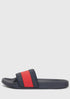 Claquettes Tommy Hilfiger marine - Georgespaul