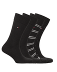 Coffret 4 paires de chaussettes Tommy Hilfiger noires - Georgespaul