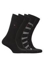 Afbeelding in Gallery-weergave laden, Coffret 4 paires de chaussettes Tommy Hilfiger noires
