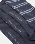 Coffret 4 paires de chaussettes Tommy Hilfiger bleues - Georgespaul