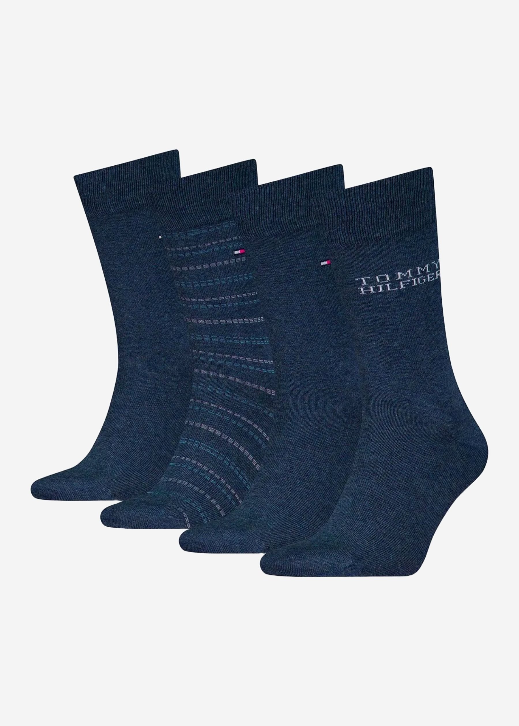 Coffret chaussettes Tommy Hilfiger marine | Georgespaul