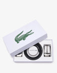 Coffret ceinture 2 boucles Lacoste en cuir | Georgespaul 